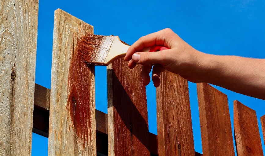 Fence Repainting